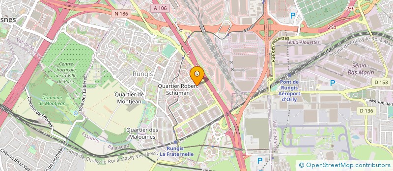 localisation de l'entreprise INTERCONTROLE  RUNGIS