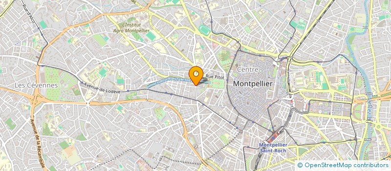 localisation de l'entreprise INTERCOOP-PROMOTION SA à MONTPELLIER