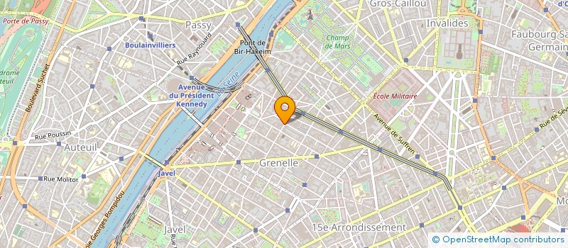 localisation de l'entreprise INTERCREATION à PARIS