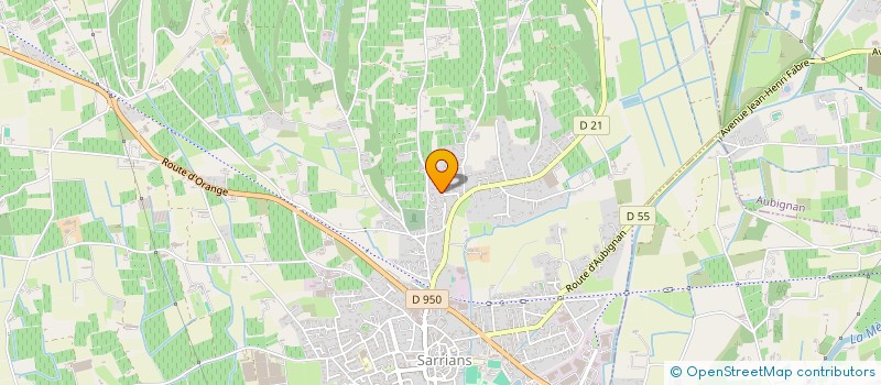 localisation de l'entreprise INTERCUIR à SARRIANS