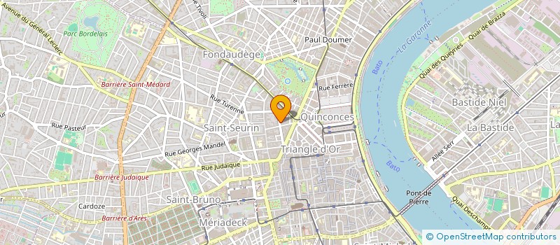 localisation de l'entreprise INTERCULTURA  BORDEAUX