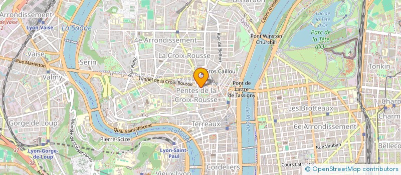 localisation de l'entreprise INTERCYCLES à LYON