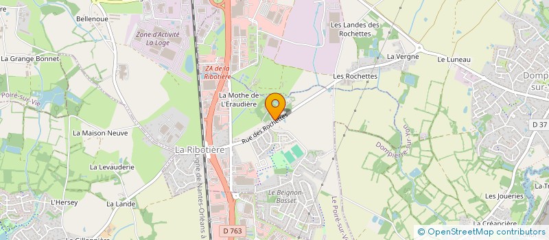 localisation de l'entreprise INTERDACTA à LE POIRE-SUR-VIE