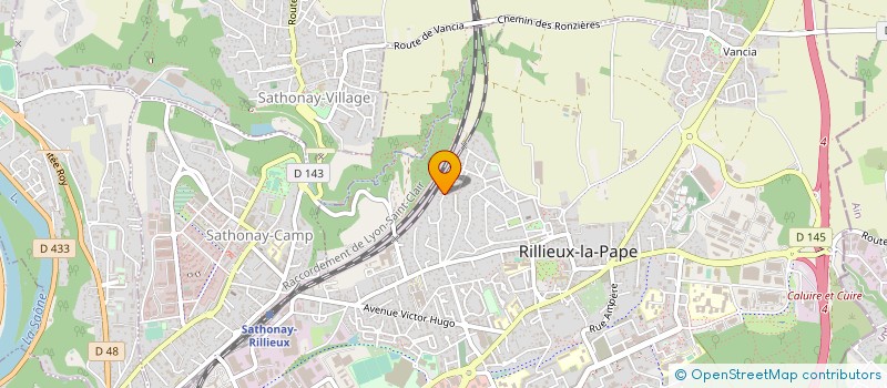 localisation de l'entreprise INTERDOC - ASSOCIATION DES DOCUMENTALISTES DE COLLECTIVITES TERRITORIALES à RILLIEUX-LA-PAPE