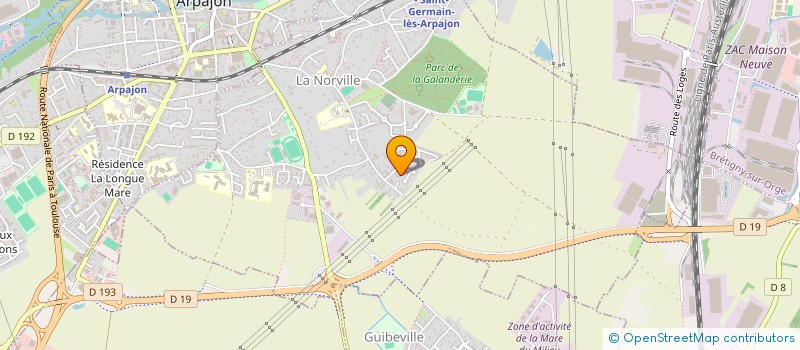 localisation de l'entreprise INTERDON  LA NORVILLE