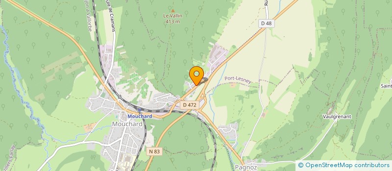 localisation de l'entreprise INTERENTREPRISE DE CONSTRUCTIONS IMMOBILIERES  PORT-LESNEY