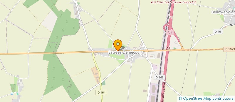 localisation de l'entreprise INTERESTO à ESTREES-MONS