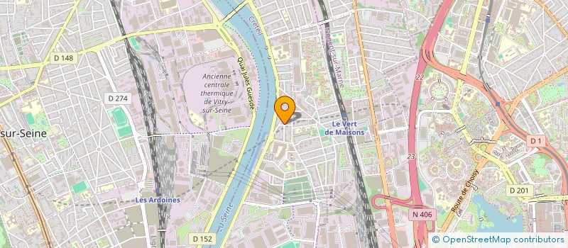 localisation de l'entreprise INTEREX  ALFORTVILLE