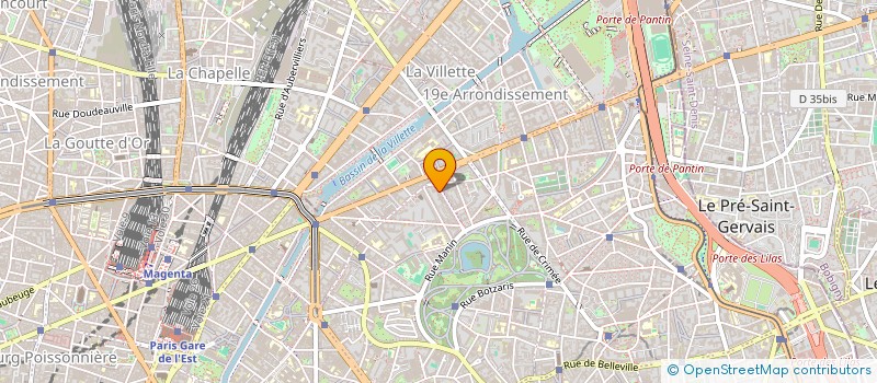 localisation de l'entreprise INTEREXPO  PARIS