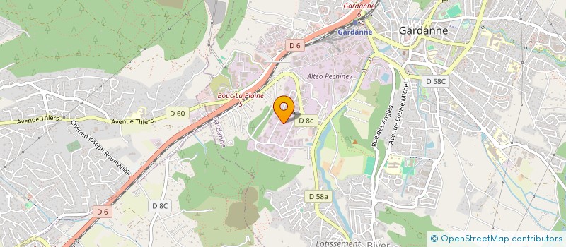 localisation de l'entreprise INTEREXPORT  GARDANNE