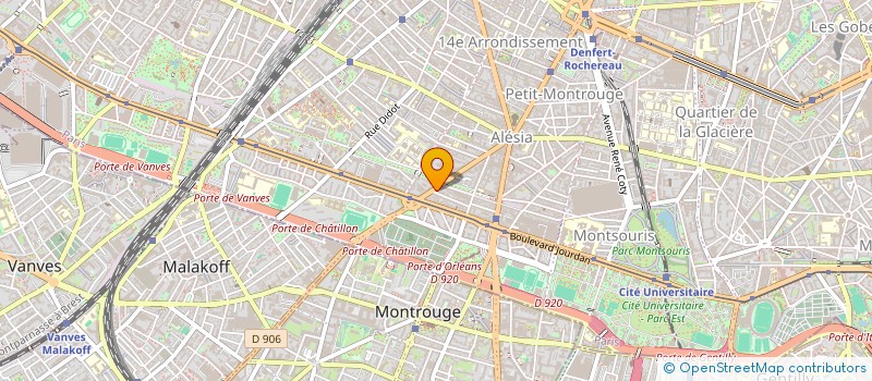 localisation de l'entreprise INTERFACE COMMUNICATIONS  PARIS