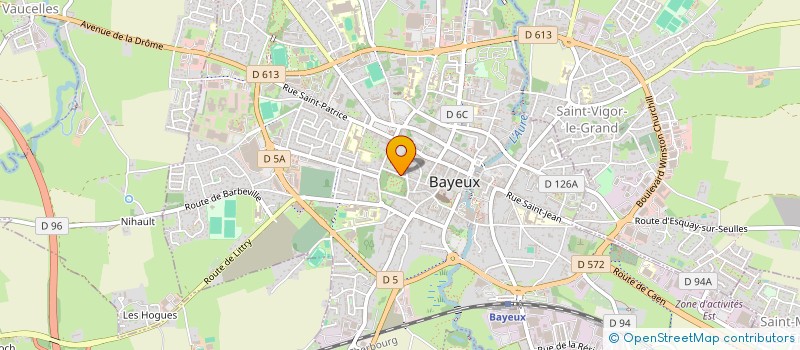 localisation de l'entreprise INTERFACE CONSEIL à BAYEUX