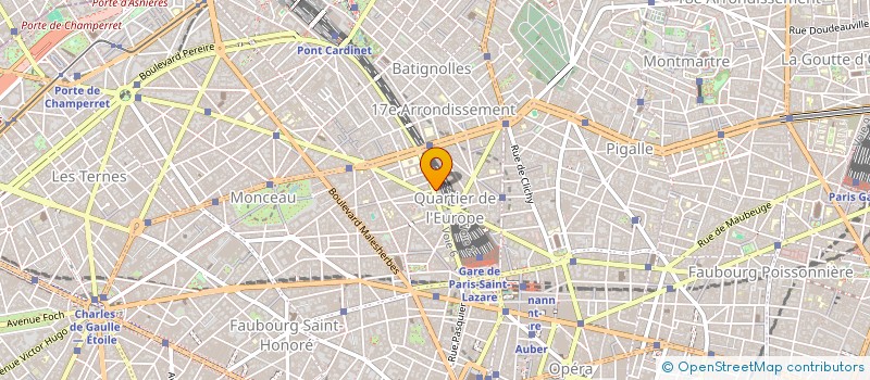 localisation de l'entreprise INTERFACE EDITIONS  PARIS