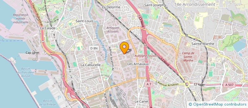 localisation de l'entreprise INTERFACE MEDIATION à MARSEILLE