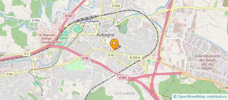 localisation de l'entreprise INTERFACE-MEDIATION-TRANSACTIONS-CONSEIL à AUBAGNE