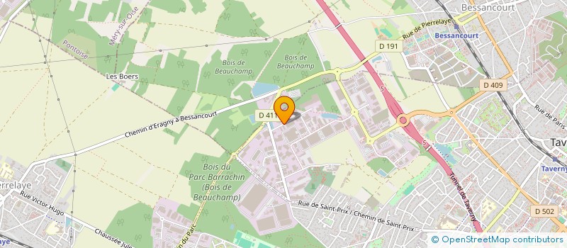 localisation de l'entreprise INTERFACE RESEAUX à SAINT-OUEN-L'AUMONE