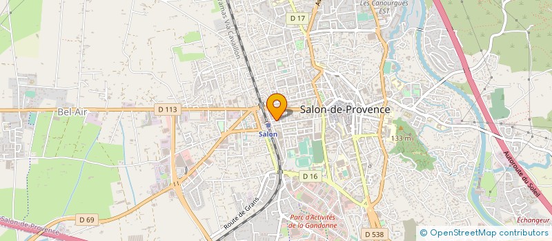 localisation de l'entreprise INTERFACE SARL à SALON-DE-PROVENCE