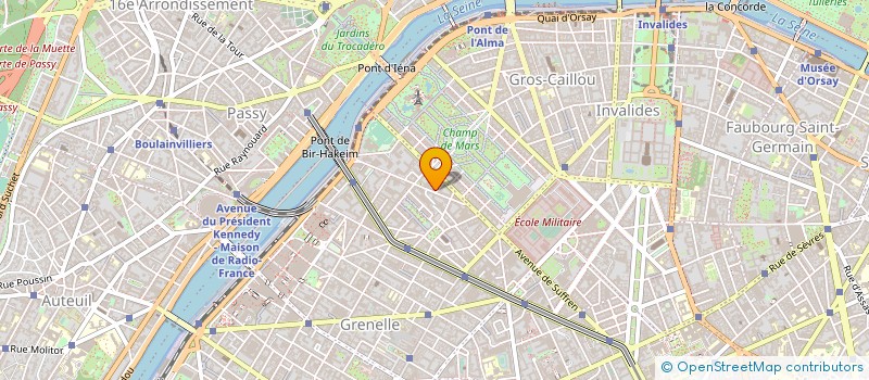 localisation de l'entreprise INTERFACES DEVELOPPEMENTS URBAINS  PARIS