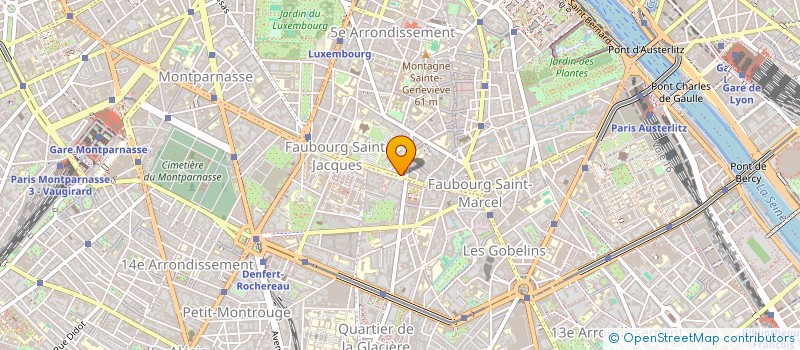 localisation de l'entreprise INTERFASE à PARIS