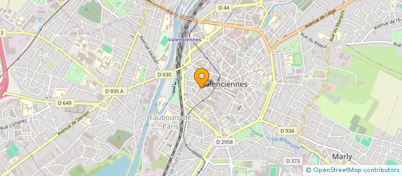 localisation de l'entreprise INTERFEDERATION PARTI SOCIAL DEMOCRATE  VALENCIENNES