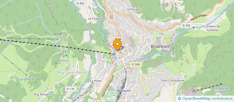 localisation de l'entreprise INTERFER-SOC COMMERCE INTERNATIONAL à BRIANCON