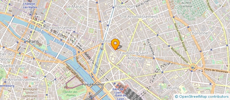 localisation de l'entreprise INTERFERENCE  PARIS