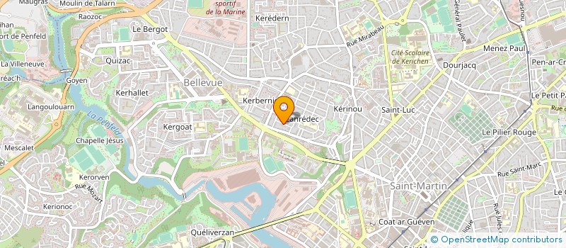 localisation de l'entreprise INTERFERENCES 293 à BREST