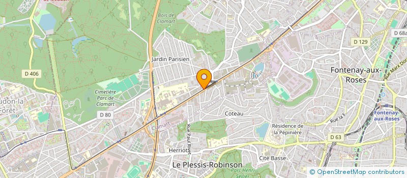 localisation de l'entreprise INTERFIL PARIS à CLAMART