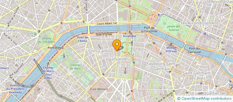 localisation de l'entreprise INTERFIMO à PARIS