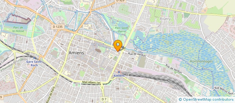 localisation de l'entreprise INTERFOR à AMIENS
