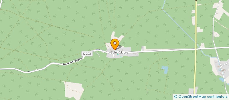 localisation de l'entreprise INTERFOR FD  NAUJAC-SUR-MER