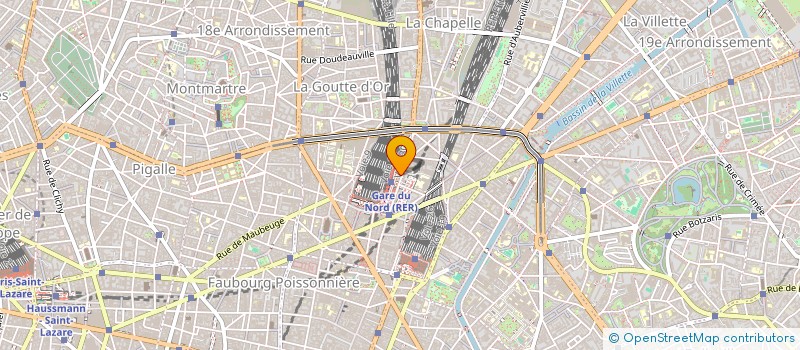 localisation de l'entreprise INTERFRANCHISES  PARIS