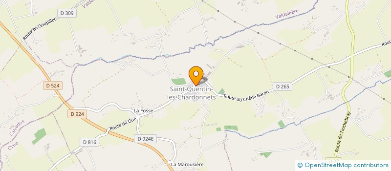 localisation de l'entreprise INTERFRAP à SAINT PIERRE D'ENTREMONT