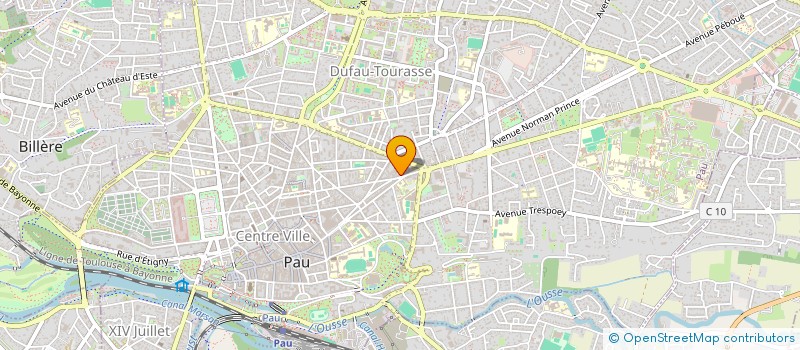localisation de l'entreprise INTERGAZ & SERVICES à PAU