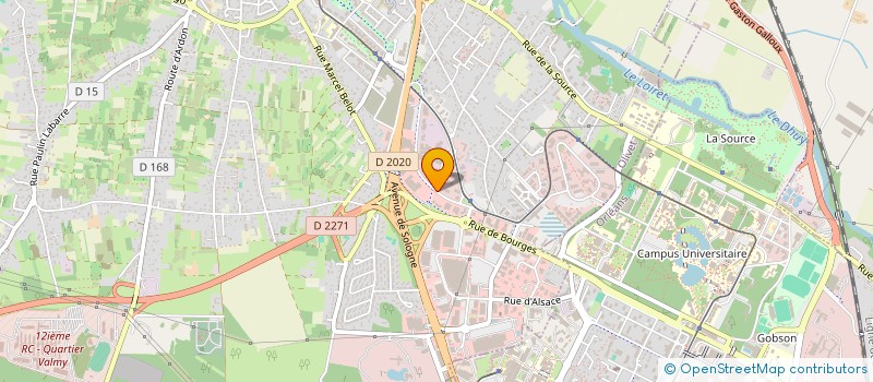 localisation de l'entreprise INTERGAZ SERVICES à OLIVET