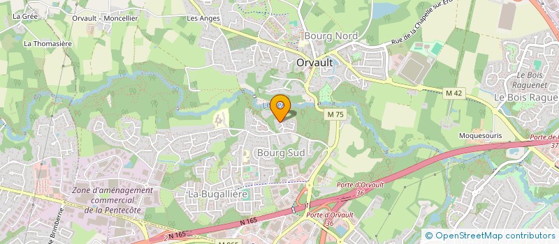 localisation de l'entreprise INTERGEN SENIOR à ORVAULT