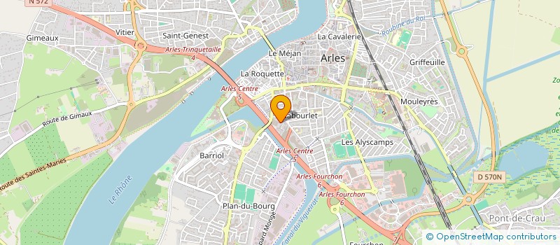localisation de l'entreprise INTERGENERATION'L à ARLES