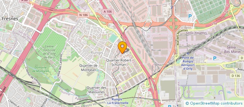 localisation de l'entreprise INTERGRAPH FRANCE à RUNGIS