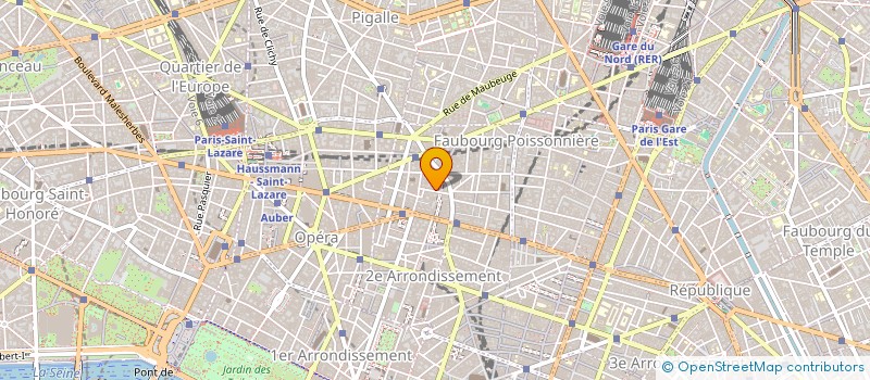 localisation de l'entreprise INTERGROUPE FRANCOPHONE CANCEROLOGIE THORACIQUE  PARIS