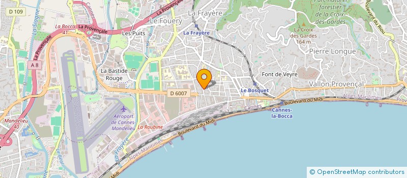 localisation de l'entreprise INTERIEUR 3D à CANNES