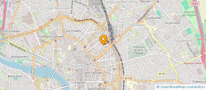 localisation de l'entreprise INTERIEUR BOIS à TOULOUSE