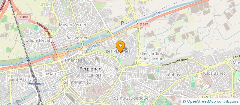 localisation de l'entreprise INTERIEUR CONTEMPORAIN  PERPIGNAN