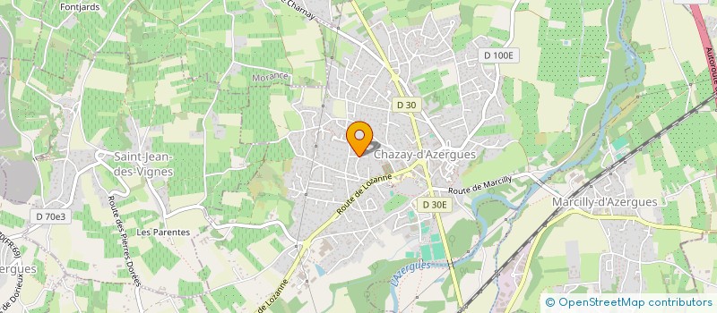 localisation de l'entreprise INTERIEUR D'ENVIE à PORTE-DES-PIERRES-DOREES