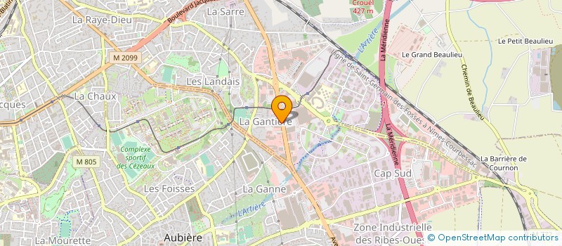 localisation de l'entreprise INTERIEUR DESIGN HABITAT  CLERMONT-FERRAND