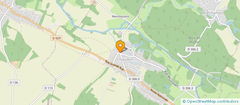 localisation de l'entreprise INTERIEUR EXTERIEUR à CHAUDON