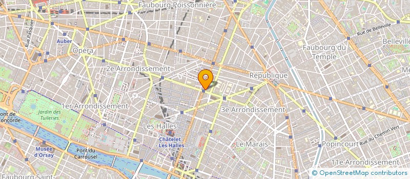 localisation de l'entreprise INTERIEUR GRAND PARIS à PARIS