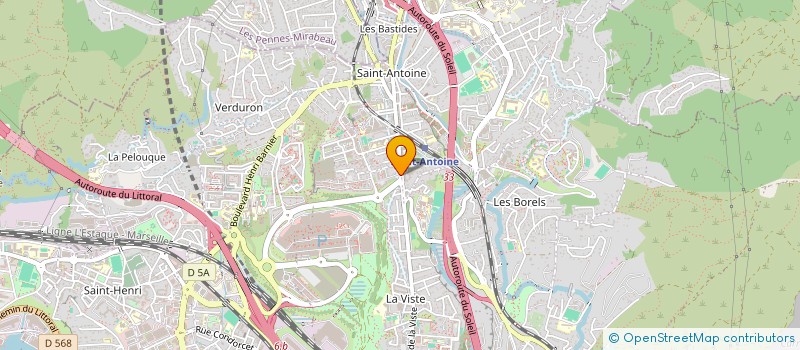 localisation de l'entreprise INTERIEUR LATIN à MARSEILLE