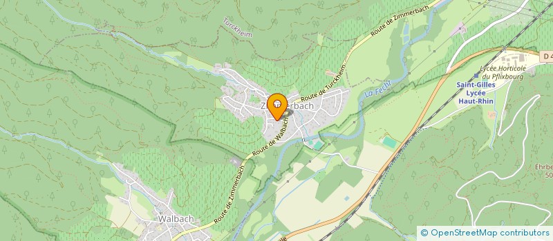 localisation de l'entreprise INTERIEUR N'DESIGN  ZIMMERBACH