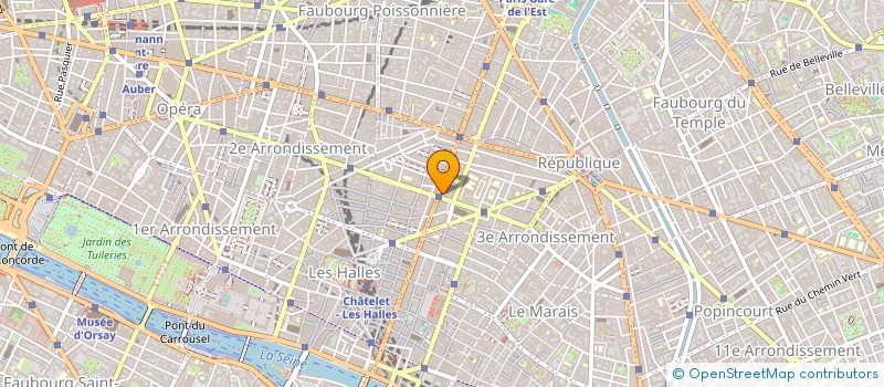 localisation de l'entreprise INTERIEUR PARIS OUEST à PARIS