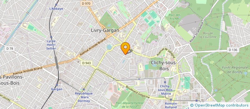 localisation de l'entreprise INTERIEUR ST à LIVRY-GARGAN